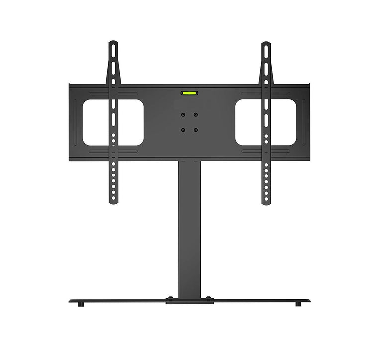 Zoomgoods TV Stand for Desk TVS2D2 Table 30-65 inch TV | VESA 200 400 600| Suitable for Desktop - Television of size 30 32 40 43 50 55 60 65 inch | 50kg capacity