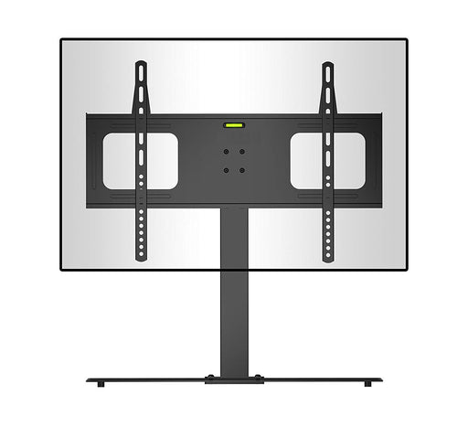 Zoomgoods TV Stand for Desk TVS2D2 Table 30-65 inch TV | VESA 200 400 600| Suitable for Desktop - Television of size 30 32 40 43 50 55 60 65 inch | 50kg capacity