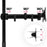 Zoomgoods Single Monitor Stand DMT251X3 Monitor Arm Desk Mount for 13-32” PC Screens Adjustable Tilt Monitor Mount with 100cm Pole Gaming Monitor with VESA 75 100 Monitor Riser for Home Office Work Desk