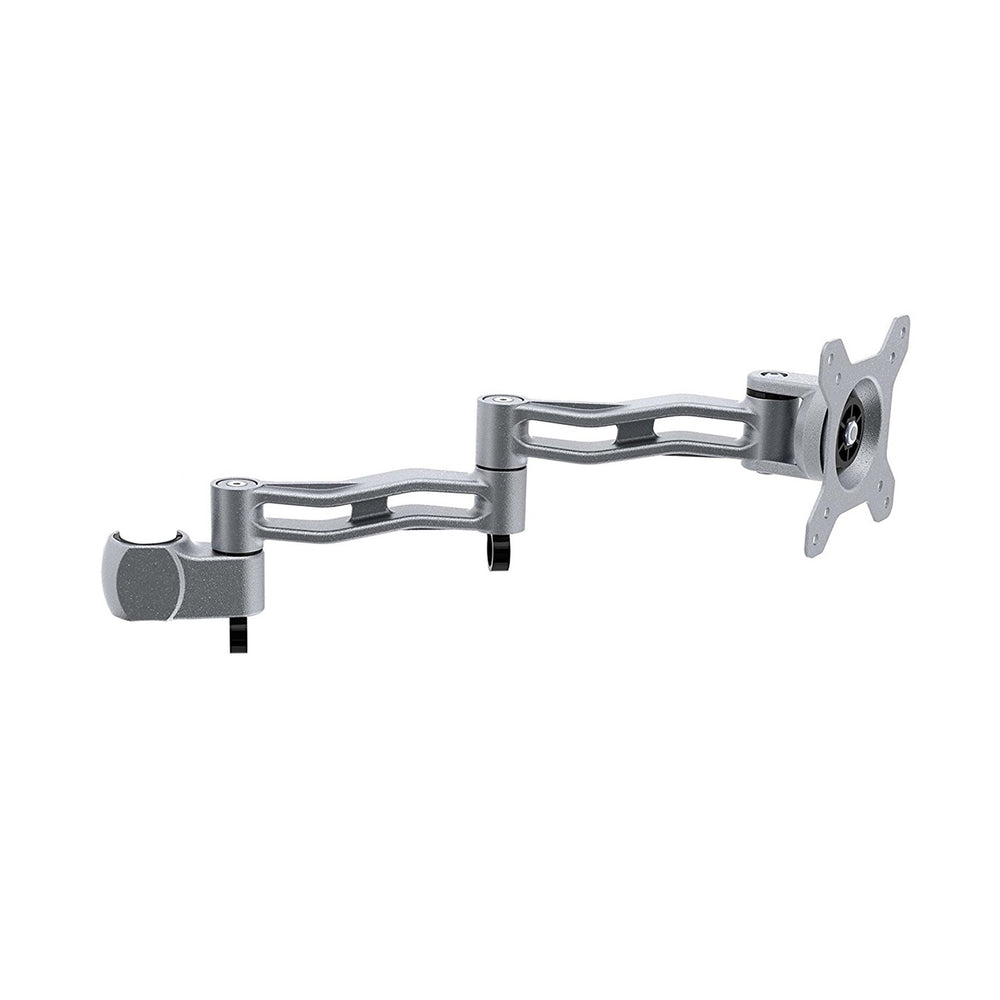 Zoomgoods Spare Arm Set DML5 SR | Whole DM35 Arm with VESA Head | Compatible with All Zoomgoods Monitor Desk Mounts & Poles | SILVER | Aluminium | 18x4cm each | Use to Extend DM351, DM352, DM353, DM354