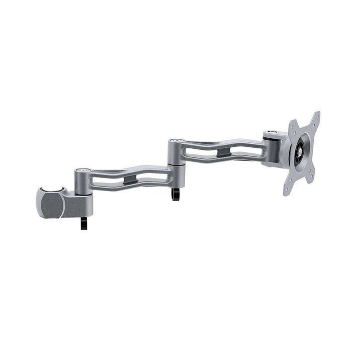 Zoomgoods Spare Arm Set DML5 SR | Whole DM35 Arm with VESA Head | Compatible with All Zoomgoods Monitor Desk Mounts & Poles | SILVER | Aluminium | 18x4cm each | Use to Extend DM351, DM352, DM353, DM354