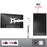 Zoomgoods Single Monitor Arm DM251X3 Height Adjustable Monitor Stand Riser Clamp for 13-27” PC screens Monitor Desk Mounts with VESA 75/100 Monitor Mount with 8kg capacity Monitor Stand for Desk Gaming WHITE