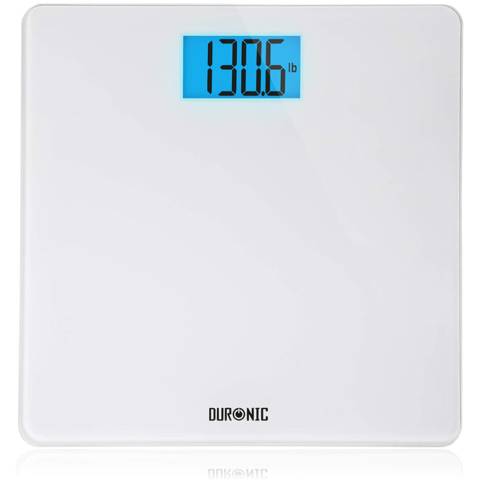 Zoomgoods Digital Bathroom Scales BS403 Accurate Weighing Scales with High Precision Sensors 180kg Body Weight Scale Battery Powered Fitness Scale with LED for Weightloss, Health