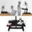 Zoomgoods Sit-Stand Desk DM05D18 | Height Adjustable Office Workstation | 55x53cm Platform | Raises from 15-42cm | Riser for PC Computer Screen, Keyboard, Laptop | Ergonomic Desktop Table Converter