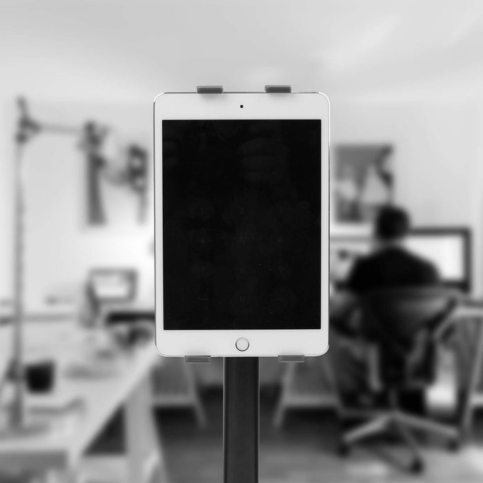 Zoomgoods Tablet Holder DMT1, Smartphone Holder, Desk Mount Phone Adjustable Mobile Accessories VESA 75/100 Bracket Compatible with DM15 DM25 DM35 DM45 DM55 DM65 DMUSB DMDC DMG for Tablets, Smartphones