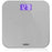 Zoomgoods Digital Bathroom Body Scales BS603 | Measures Body Weight in Kilograms, Pounds and Stones | Silver Glass Design with Purple Backlight | Step-On Activation | Precision Sensors | 180kg Capacity