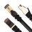 Zoomgoods Ethernet Cable 15M High Speed CAT 8 Patch Network Shielded Lead 2GHz / 2000MHz / 40 Gigabit, CAT8 SFTP Wire, Snagless RJ45 Super-Fast Data - Black