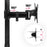 Zoomgoods Single Monitor Arm DMT251X2 Height Adjustable PC Monitor Stand with 100cm Pole C Clamp Monitor Riser for 13-27” Screens Desk Mount with VESA 75/100 with 8kg Capacity for Home Office Work