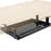 Zoomgoods Keyboard Drawers DKTSX2 Desk Extender with Keyboard Pull Out Tray Ergonomic Under Desk Drawer for Keyboards Mouse Improved Posture
