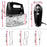 Zoomgoods Hand Mixer Electric Whisk HM4 BK Kitchen Handheld Hand Held Food Mixers for Baking, Dough, Bread, Eggs, Cake Mix, Cream, Brownie Maker Mixer with Whisker Hooks Beater Storage Case 400W - Black