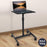 Zoomgoods Projector Stand WPS20 | Adjustable Floor Table Tray on Wheels Only | Tall Moveable Laptop Trolley | 5kg Capacity