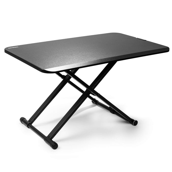 Zoomgoods Sit-Stand Desk DM05D24 | Height Adjustable Office Workstation | 74x47cm Platform | Raises from 5-40cm | Riser for PC Computer Screen, Keyboard, Laptop | Ergonomic Desktop Table Converter…