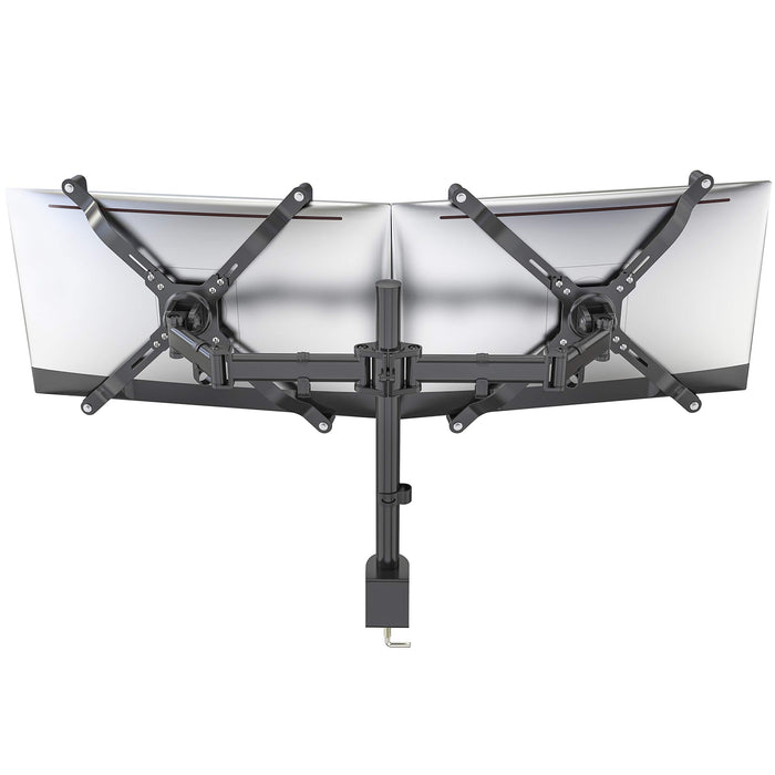 Zoomgoods NON VESA Monitor Adapter DMAD1NV | Mounting Kit for TV & PC Monitor Screens Up To 27” Without VESA Rear Fixing Holes | Weight Capacity 8kg | Existing Monitor Arm VESA 75/100 Mounting Pattern