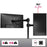 Zoomgoods Single Monitor Arm DM251X3 Height Adjustable Monitor Stand Riser Clamp for 13-27” PC screens Monitor Desk Mounts with VESA 75/100 Monitor Mount with 8kg capacity Monitor Stand for Desk Gaming