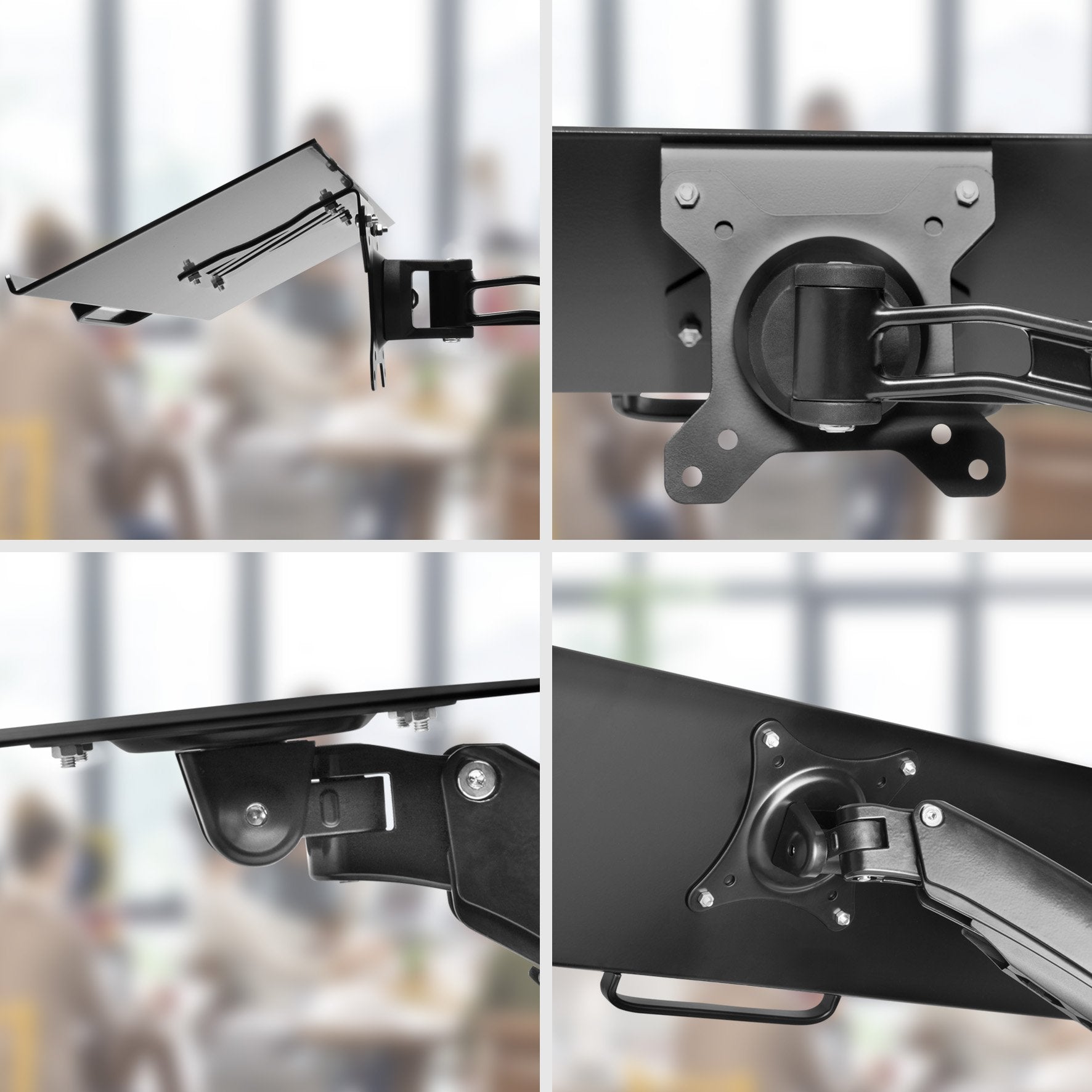 Zoomgoods Keyboard Platform DM0K1 Desk with Keyboard Tray for Home Office Work Ergonomic Workstation Desk Extender for Keyboards Improved Posture