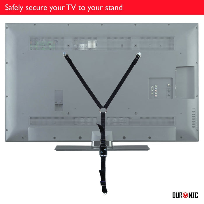 Zoomgoods TV stand safety strap TVSAFE1 Baby Kids Children safety product lock - Reduces the risk of your TV tipping over