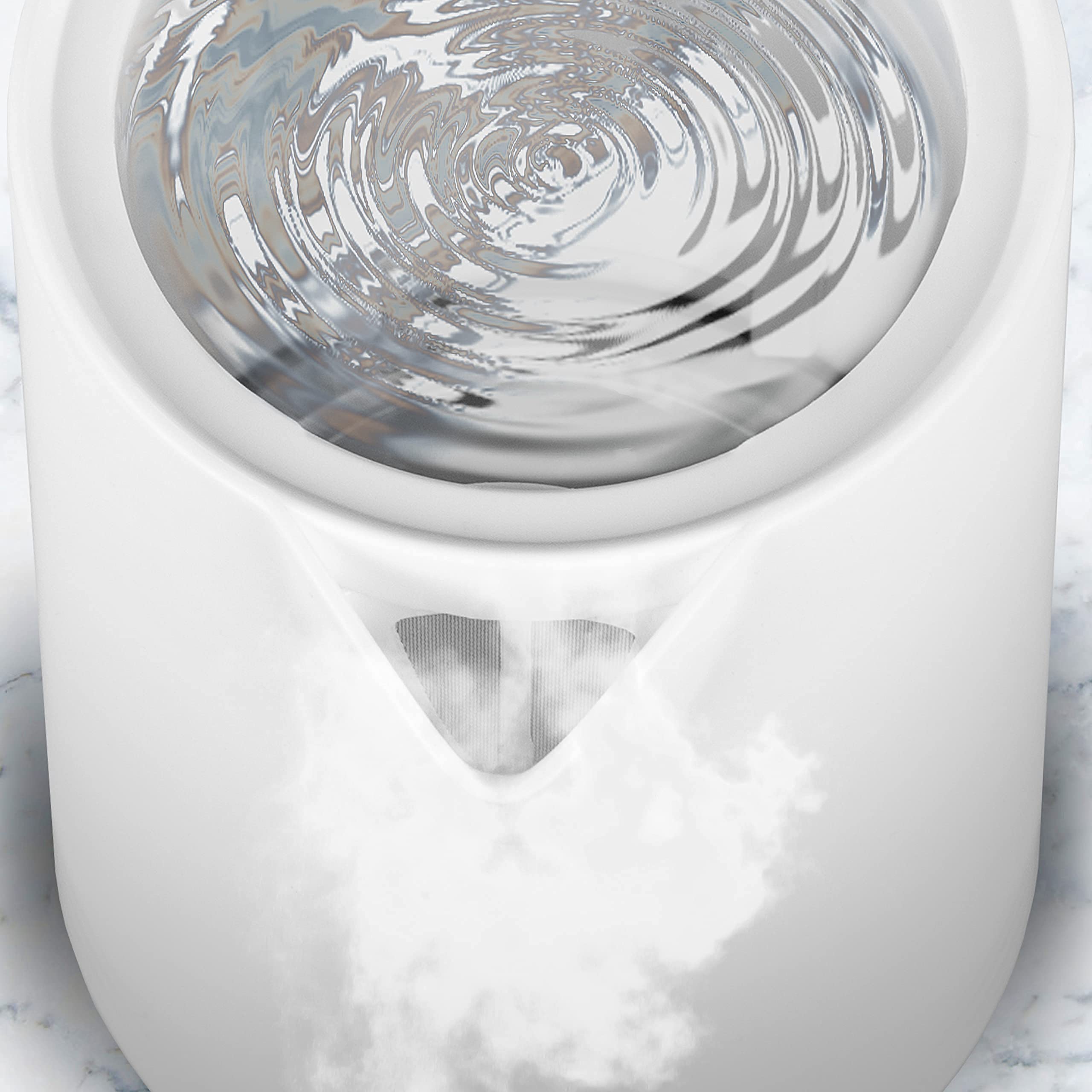 Zoomgoods Electric Kettle EK17 WE Cordless Kettles Hot Water Boiler Electrical Heating with Fast Boil Dry Protection Quiet Electronic Kitchen Kettle for Boiling Water Tea Coffee Hot Chocolate Soup - White