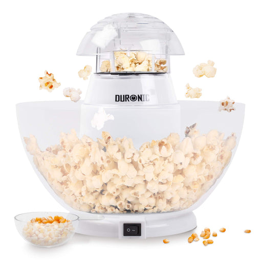 Zoomgoods Popcorn Machines POP50 WE Electric Pop Corn Maker 1200W Popcorn Popper Machines for Healthy Low Calorie Snacking, Movies Nights, Parties, Events, Picnics