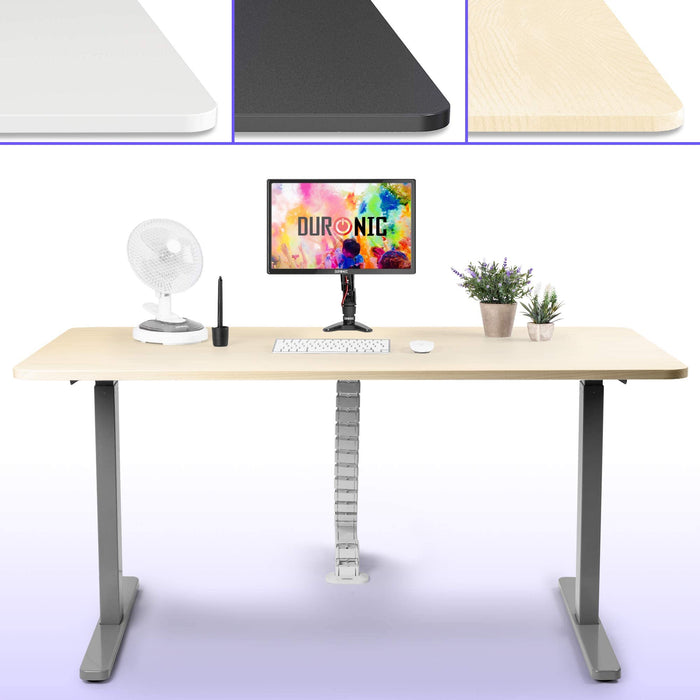 Zoomgoods Sit Stand Desk Top TT187 NL | Standing Desk Table Surface Only | Desktop Height Adjustable Desk Frames | Ergonomic Office Furniture | NATURAL | 180cm x 70cm