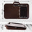 Zoomgoods Laptop Tray with Cushion DML422 BROWN, Ergonomic Lap Desk for Bed, Sofa, Car, Built-in Tablet Holder & Mouse Pad, Foam Cushion Support, Portable Design with Carry Handle, For Home/Office