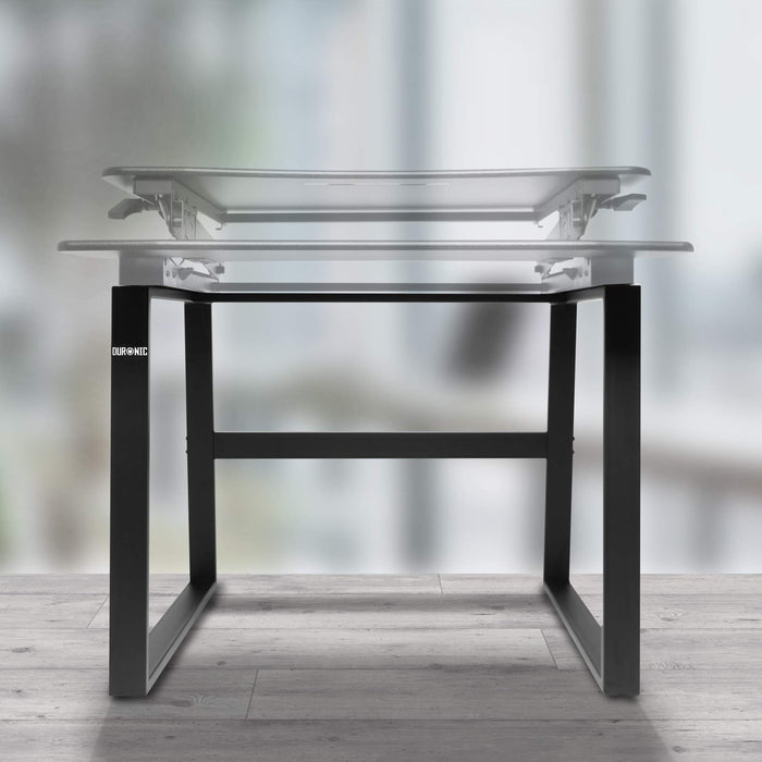 Zoomgoods Sit-Stand Desk Frame DM05ST1.1 | Support Legs for PC Workstation | Computer Monitor and Keyboard Riser Platform | Adjustable | Compatible DM05D2, DM05D4, DM05D8 Desktop Converters