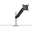Zoomgoods Monitor Stand Spare Arm DML5S1, DM55 Whole Arm and VESA Head, Compatible with All Zoomgoods Desk Mount Poles, Black, Steel, VESA Head Rotates 360°, Tilts +85°/-90°, Fits VESA 75/100