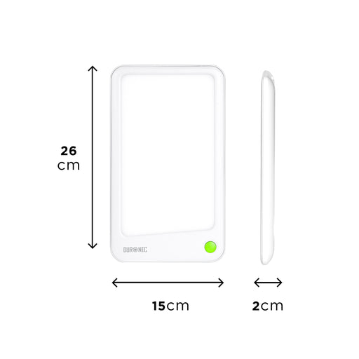 Zoomgoods Sad Light Therapy Lamp Box SADT2, Portable Daylight S A D Lightbox Sun Lamps, Natural Relief Sunlight Bulb Sad Lights, for S.A.D - Seasonal Affective Disorder Winter Depression - 10000 Lumens