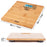 Zoomgoods Digital Bathroom Scales BS504 Body Weight Weighing Scales Stone lb kg High Precision Sensors 180kg Capacity Eco-Friendly Bamboo Design
