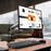 Zoomgoods Monitor Stand Spare Arm DML5S1, DM55 Whole Arm and VESA Head, Compatible with All Zoomgoods Desk Mount Poles, Black, Steel, VESA Head Rotates 360°, Tilts +85°/-90°, Fits VESA 75/100