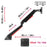 Zoomgoods Monitor Arm Stand DMGM5X1 | Single PC Desk Mount with Red LED Lights | Height Adjustable | For One 15-32 Inch Screen | VESA 75/100 | 8kg Capacity | Tilt +90°/-85°, Swivel 360°,Rotate 360°