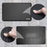Zoomgoods Anti-Fatigue Mat DM-MAT2, Office Sit Stand Desk Floor Mat, Ergonomic Support for Feet, Hips, Legs & Back, Comfort and Relief for Standing at Work or Kitchen, 71cm x 43cm - Black