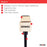 Zoomgoods HDMI Cable [ HDC02 /1.5] | 1.5 Metre | BLACK | 1080p High Speed HDMI 1.4 & Ethernet Lead | 24K Gold Plated Connectors