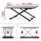 Zoomgoods Sit-Stand Desk DM05D24 | Height Adjustable Office Workstation | 74x47cm Platform | Raises from 5-40cm | Riser for PC Computer Screen, Keyboard, Laptop | Ergonomic Desktop Table Converter…