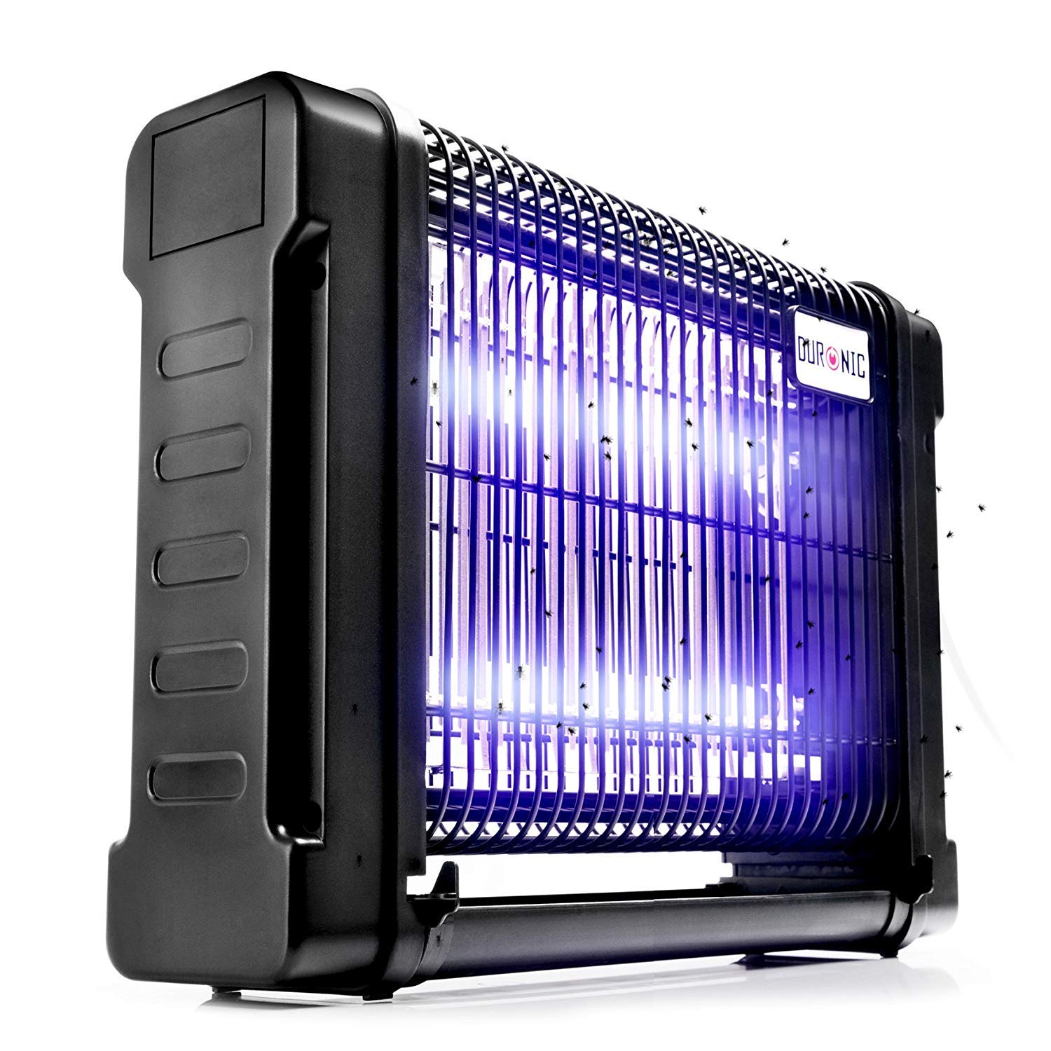 Zoomgoods Fly Killer FK8416 | UV Light Kills Mosquitoes and Flying Insects | Medium Size | Slimline | Ceiling or Wall Mountable | Indoor Pest Control | 16W Electric Ultra Violet Zapper | 2x 8W Bulbs