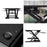 Zoomgoods Sit-Stand Desk DM05D6 | Height Adjustable Office Workstation | 80x62cm Platform | Raises from 13-45cm | Riser for PC Computer Screen, Keyboard, Laptop | Ergonomic Desktop Table Converter