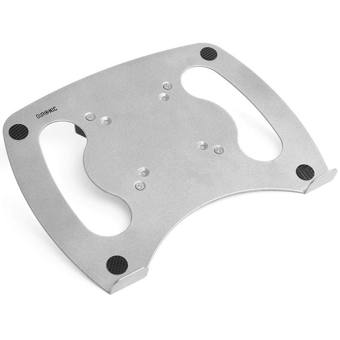 Zoomgoods Laptop Attachment DML1 /SR | SILVER Desk Mount Support Tray for Laptop/Tablet/MacBook | VESA 75/100 | 8kg Capacity | Compatible with DM15 DM25 DM35 DM45 DM55 DM65 DMUSB DMDC DMG Monitor Stands