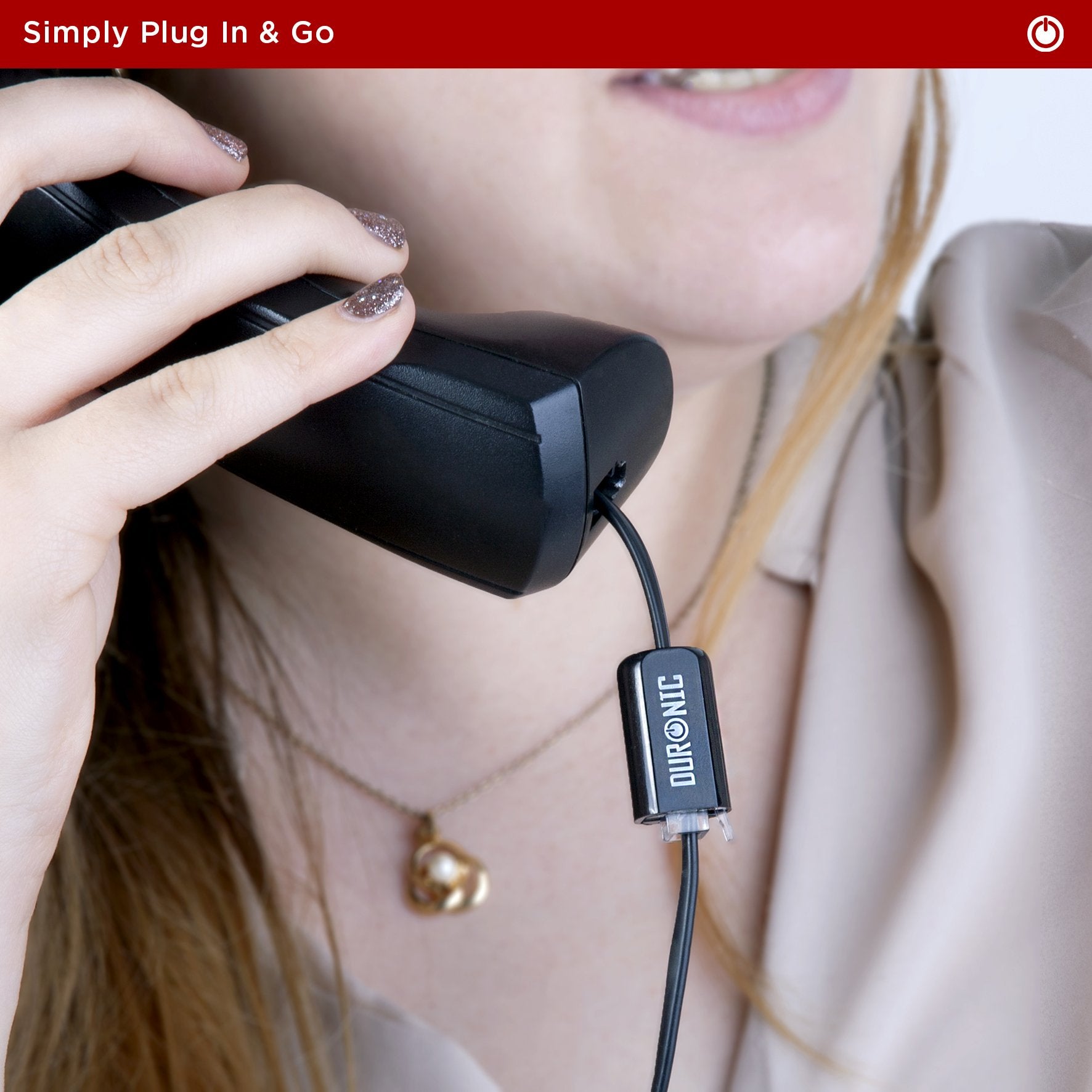 Zoomgoods Phone Line Detangler DT001 Black