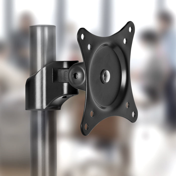 Zoomgoods Monitor Arm Stand VESA Head DM45 DM55 DM65 DMG | Mounting Head to Use with Any Zoomgoods Desk Mount Pole Bracket | Rotates and Tilts | Fits VESA 75/101