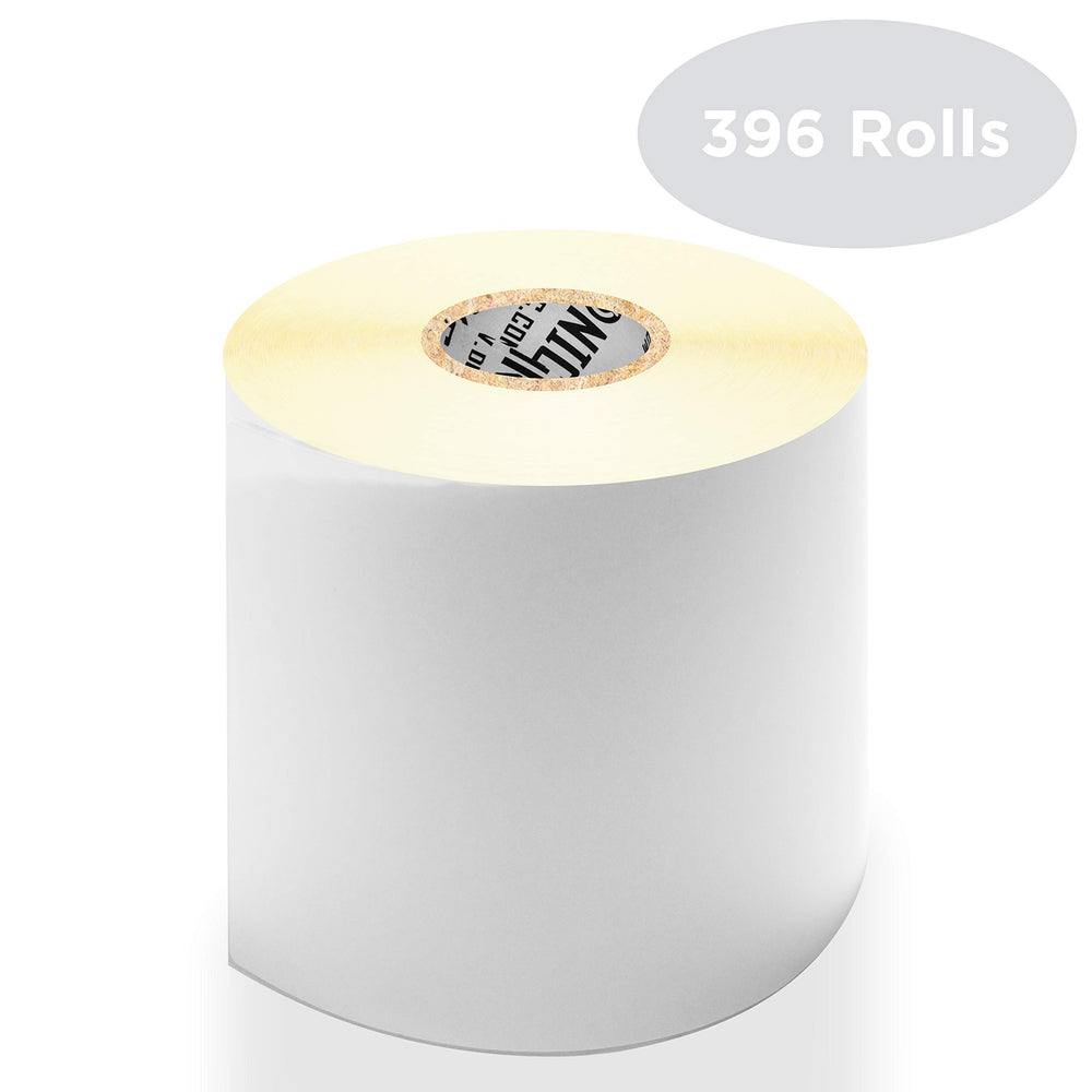 Zoomgoods Thermal Labels LL4X6 (396 Rolls / Pallet) | 500x Label Roll | 100x150mm (6x4”) | Perforated | Grade A Adhesive Printer Address Labels for Packages & Envelopes | 396 Pack | Bulk Buy