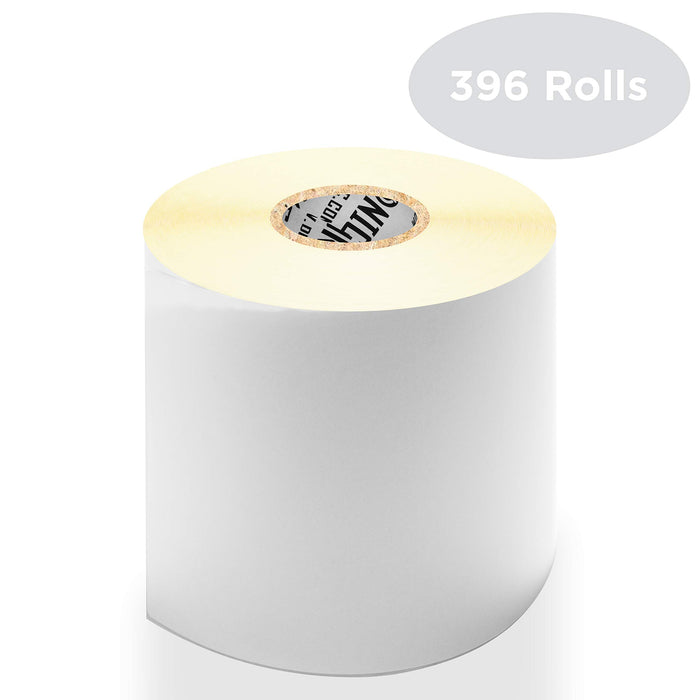 Zoomgoods Thermal Labels LL4X6 (396 Rolls / Pallet) | 500x Label Roll | 100x150mm (6x4”) | Perforated | Grade A Adhesive Printer Address Labels for Packages & Envelopes | 396 Pack | Bulk Buy