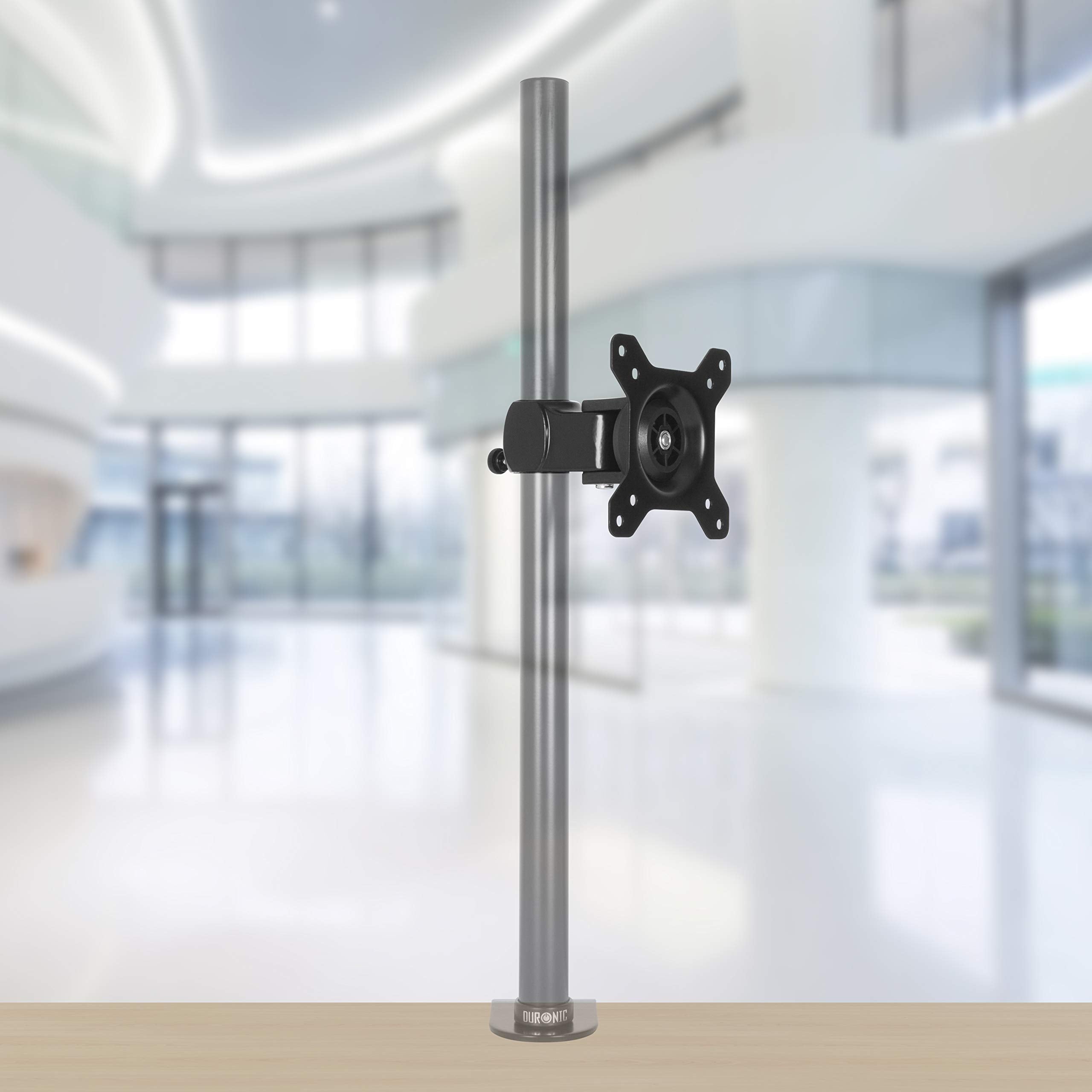 Zoomgoods Monitor Arm Stand VESA Head DM35, Universal Mounting Head to Use with Any Zoomgoods Desk Mount Pole Bracket, Rotates and Tilts, Fits VESA 75/100