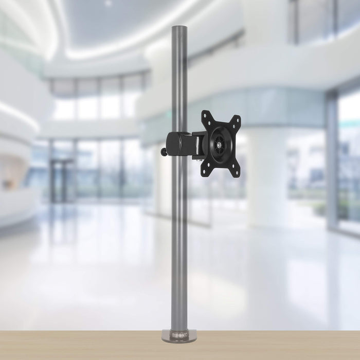 Zoomgoods Monitor Arm Stand VESA Head DM35, Universal Mounting Head to Use with Any Zoomgoods Desk Mount Pole Bracket, Rotates and Tilts, Fits VESA 75/100