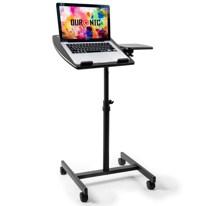 Zoomgoods Projector Stand / Sit-Stand Desk WPS17 | Portable Ergonomic Desk for Laptop | Multi-Use Video Projector Floor Table | Adjustable Height | 2-Way Tilt | 10kg Capacity