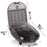 Zoomgoods 2-in-1 Single Waffle Maker and Mini Grill WM52 | Detachable and Interchangeable Plates | 520W | Non-Stick | Automatic Temperature Control | Compact Snack Maker |Toasties, Eggs, Grilled Meats
