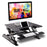 Zoomgoods Sit-Stand Desk DM05D19 | Height Adjustable Office Workstation | 72x56cm Platform | Raises from 16-42cm | Riser for PC Computer Screen, Keyboard, Laptop | Ergonomic Desktop Table Converter