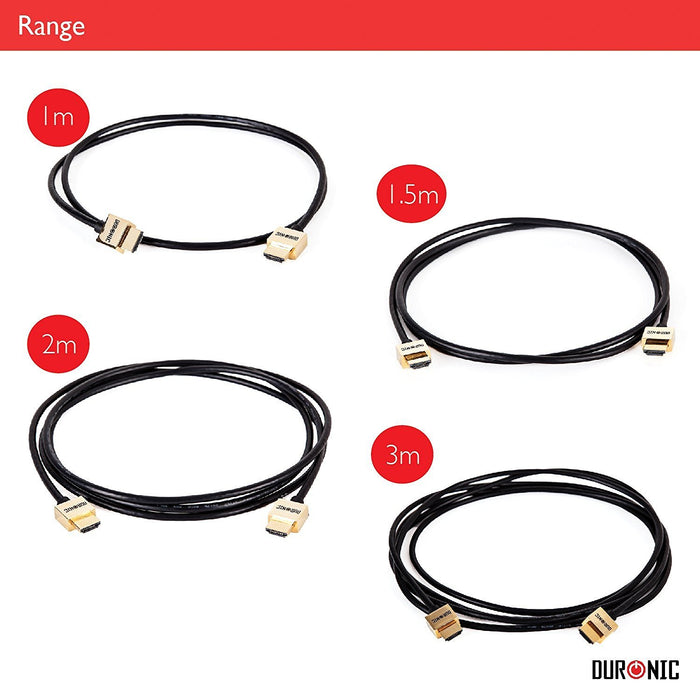 Zoomgoods HDMI Cable [ HDAC /1] | 1 Metre | BLACK | 2.0 2160p 4K Ultra-High-Speed HDMI to Mini HDMI Lead | 24K Gold Plated Male Connectors | For DSLR Digital Camera Camcorder MP4 Player Tablet