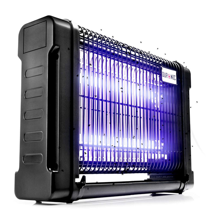 Zoomgoods Fly Killer FK8420 | UV Light Kills Mosquitoes and Flying Insects | Large Size | Slimline | Ceiling or Wall Mountable | Indoor Pest Control | 20W Electric Ultra Violet Zapper | 2x 10W Bulbs