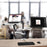 Zoomgoods Desk Mount DM65L1X1 | Dual Gas-Powered Monitor Stand for 15-27 Inch LCD/LED PC/TV Screen and Laptop | Twin Arms | Adjustable Support | VESA 75/100 Bracket | Tilt 15-27-90°/+85°,Swivel 180°,Rotate 360°