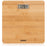 Zoomgoods Digital Bathroom Body Scales BS503 - Measures Body Weight in Kilograms, Pounds and Stones - Lightweight Eco-Friendly Bamboo Design, Step-On Activation, Precision Sensors, 180kg Capacity