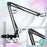 Zoomgoods Microphone Desktop Arm MH01, Microphone Boom Stand, Mic Stand with Suspension Boom and Mic Clip Adapter, For Podcasts, Vlogging, Recording, Studio, Broadcasting, Gaming - Black